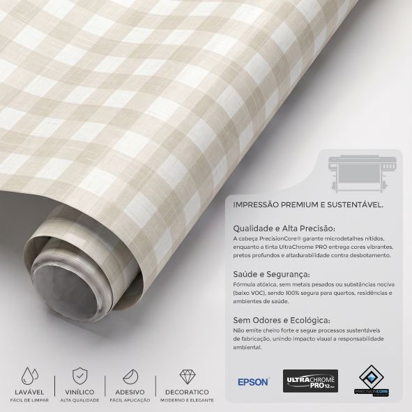 Papel de Parede Adesivo Autocolante Xadrez para quarto, escritório, sala, quarto de bebê