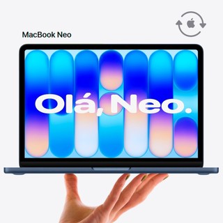 Notebook MacBook Neo Apple CPO 13" Chip A18 Pro CPU de 6 núcleos GPU de 5 núcleos 8GB RAM 256GB