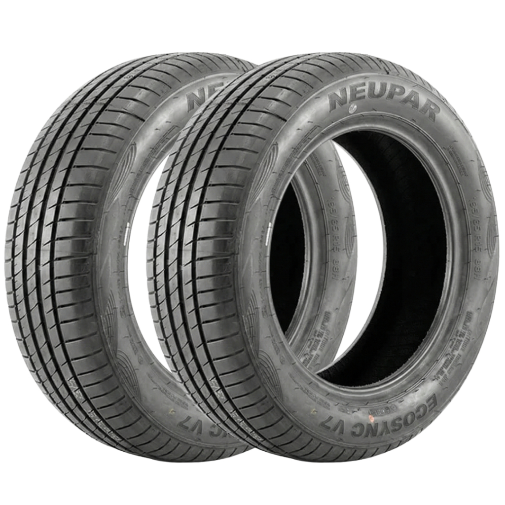 Kit 2 Pneus 185/65 R15 Neupar EcoSync V7 88H Novos Aro 15
