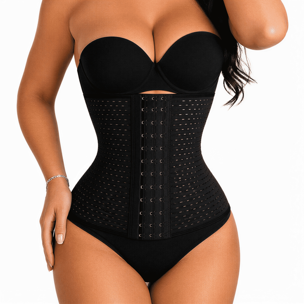 Cinta  Abdominal Feminina 4  BARBATANAS Emagrecer Rápido Ajustável modeladora afinar cintura