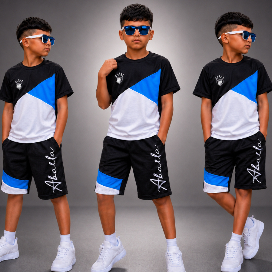 Roupa Juvenil Moda Kids Masculina Conjunto Estiloso
