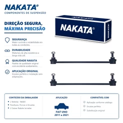 Par Bieleta Fiat Uno 2011 ate 2021 Original Nakata