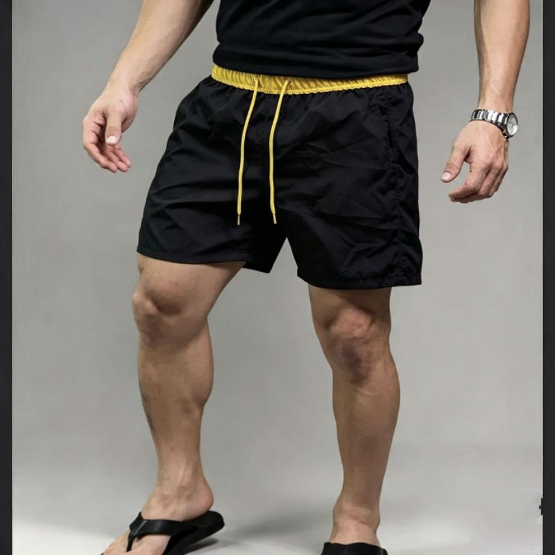 Short Tactel Elastano Masculino com bolso Praia e Academia Premium