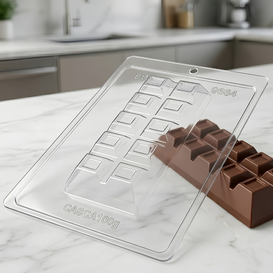 Forma de Acetato Barra de Chocolate Especial Cód. 9664 BWB