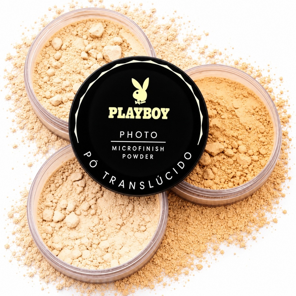 Po facial translucido playboy