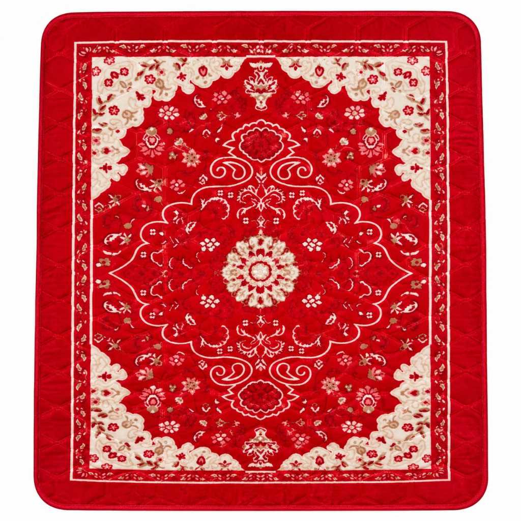 TAPETE FLANNEL INDIANO  PARA SALA E QUARTO 1,00M X 1,40M MANHATTAN
