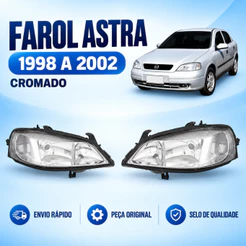 Farol Astra ANO 1998 1999 2000 2001 2002 Cromado