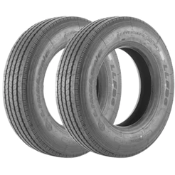Kit 2 Pneus 215/75 R17.5 Linglong LLF86 16PR 135/133J Aro 17.5 DIRECIONAL / LISO