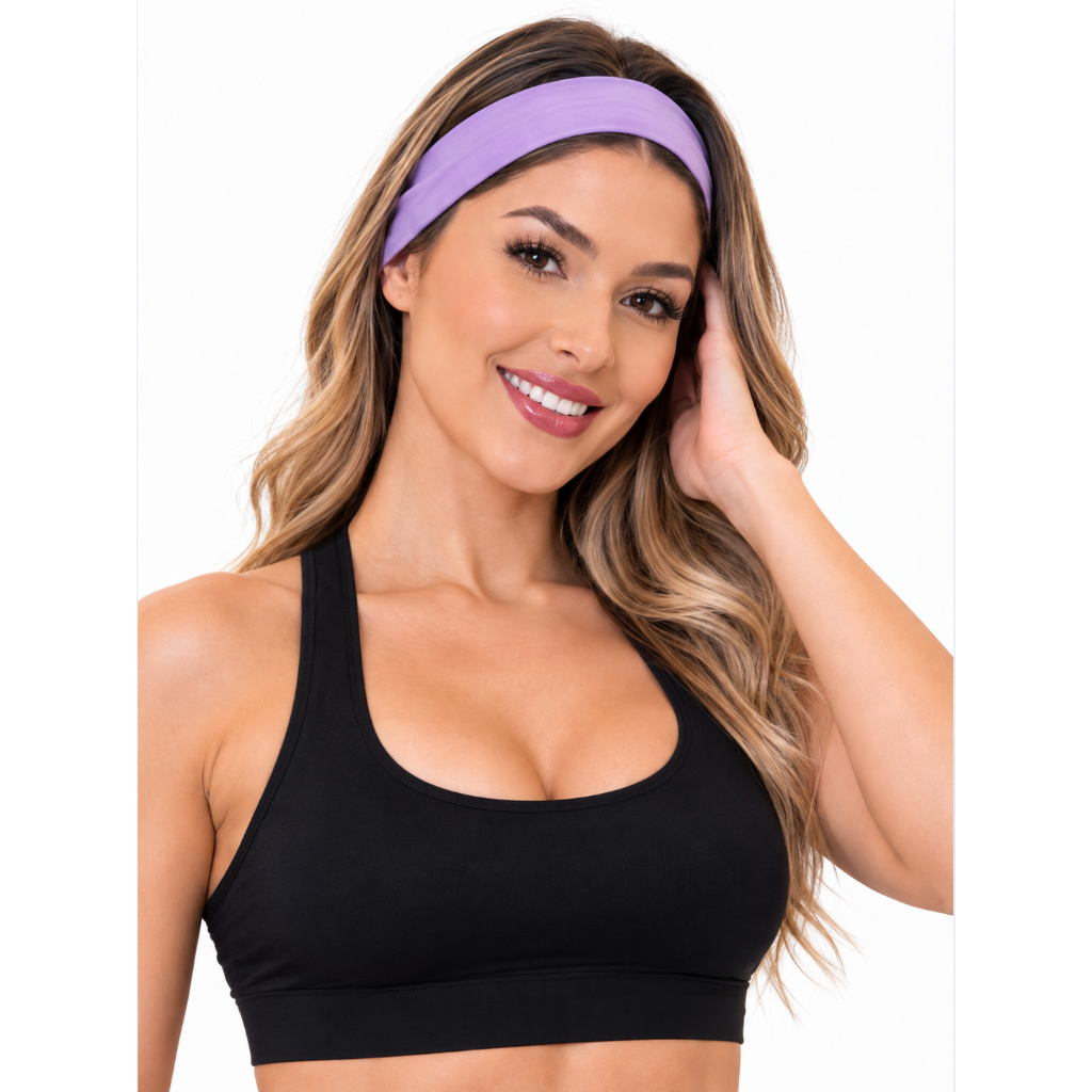 Faixa Tiara Esportiva Feminina Para Treino Academia Corrida Faixa De Cabelo Academia Tiara Corrida Musculação Pilates