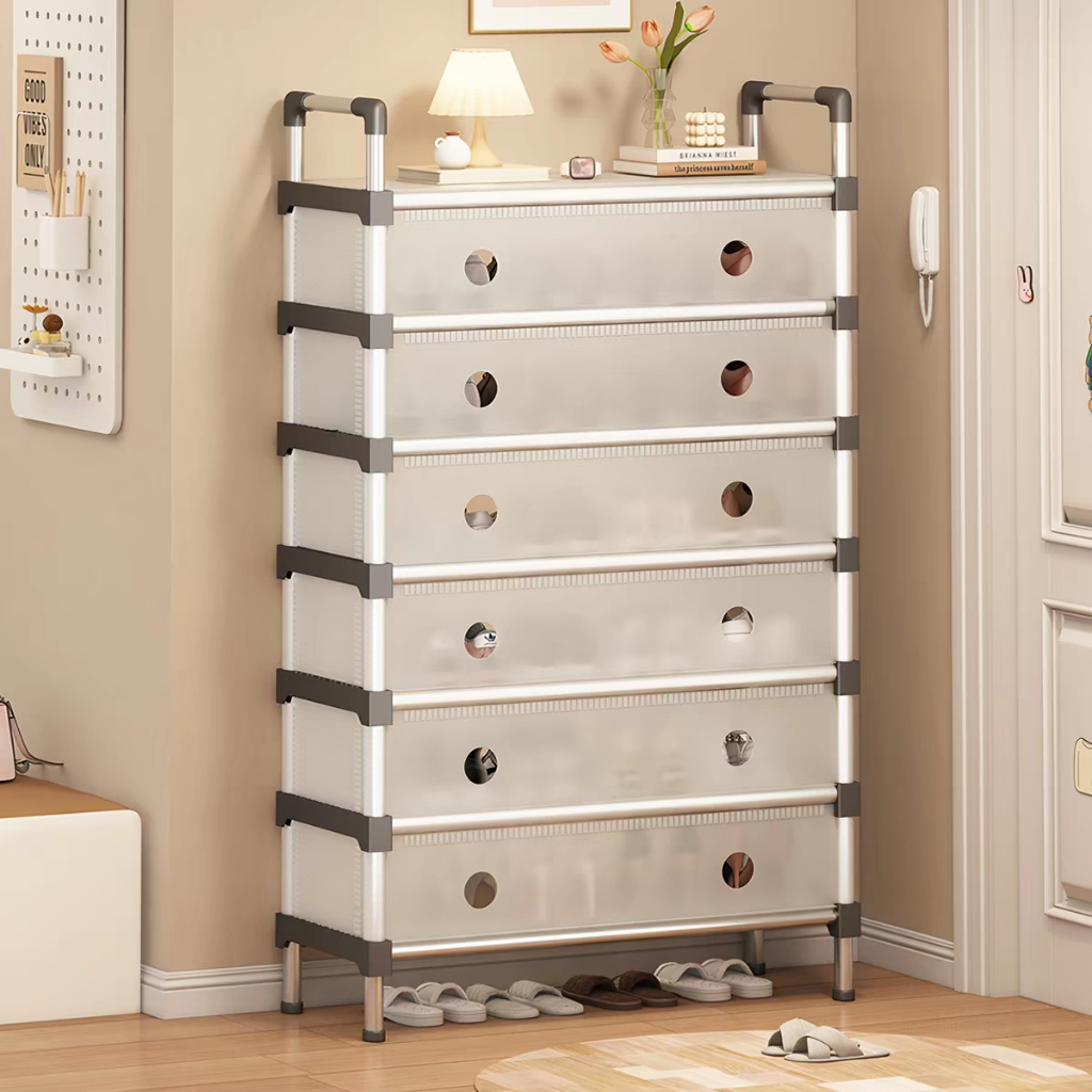 Sapateira Organizadora Multiuso 4 5 6 e 7 Andares com Prateleiras para Calçados Quarto Closet Desmontavel