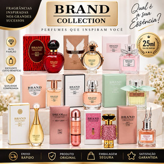 Perfume Brand Collection Feminino 25ml - Inspirados em Grandes Sucessos | Várias Fragrânc…