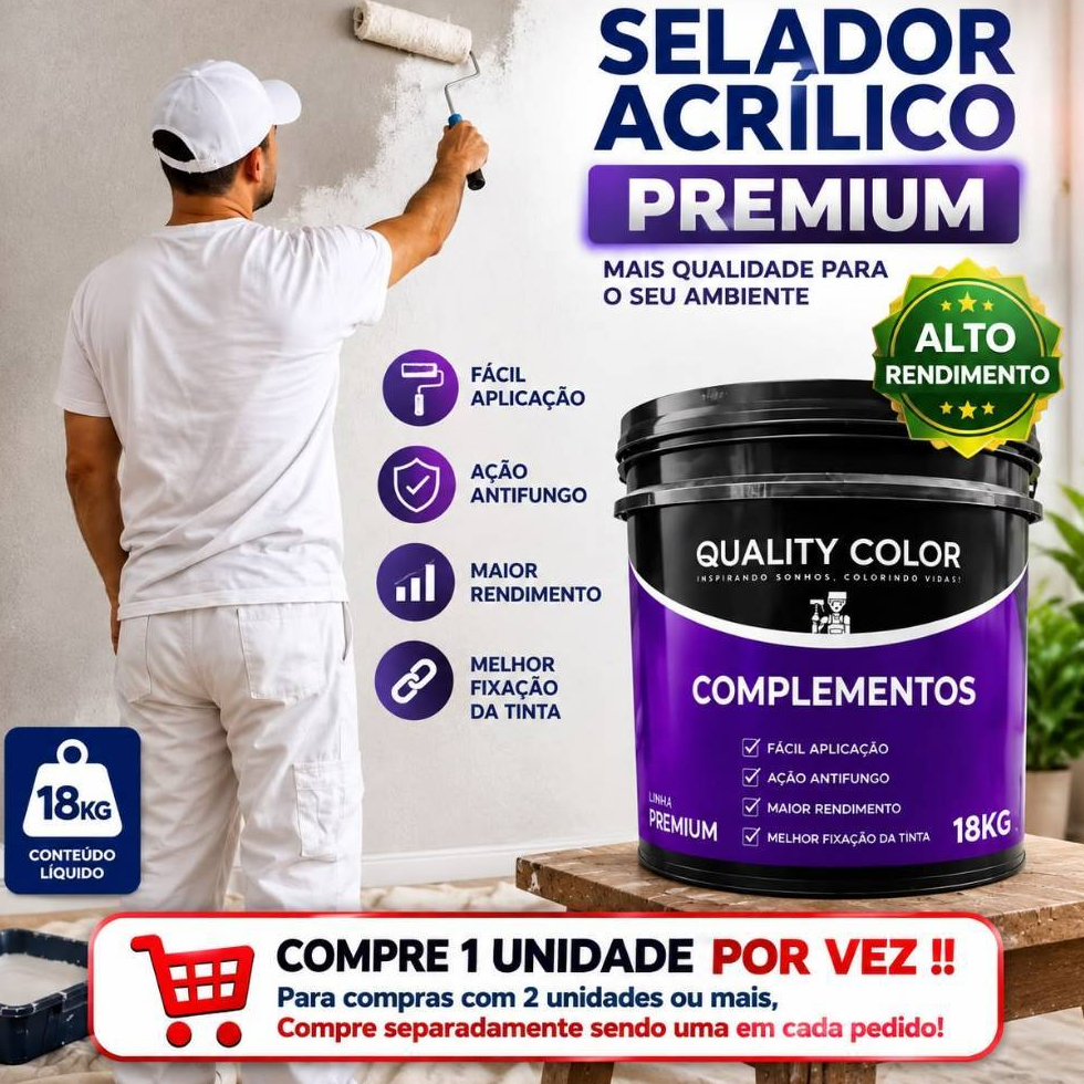 Selador Acrílico Premium Balde 16Lt  / 18Kg