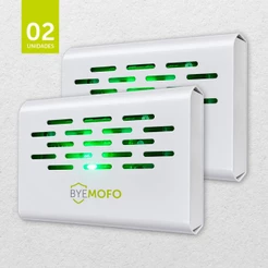 Kit 2x Antimofo Eletrônico Byemofo Ar Limpo Sem Produtos Químicos - Original