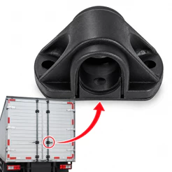Mancal Abraçadeira Porta Bau Furgão Carreta Tubo Varão 27mm Modelo Facchini