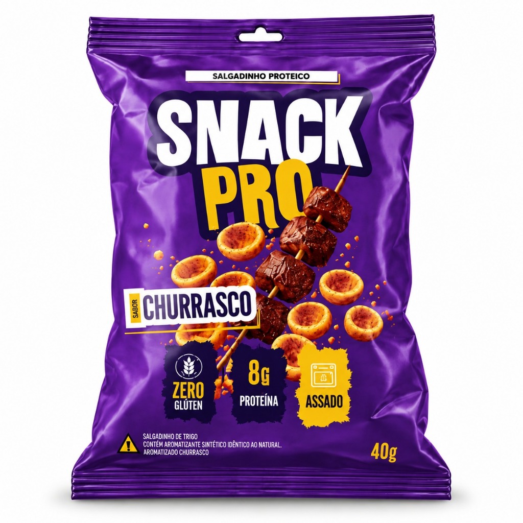 Salgadinho Proteico 40g Snack Pro — imagem 2 de 2