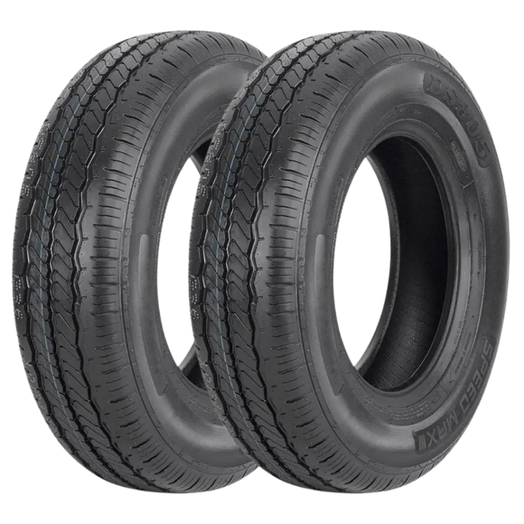 Kit 2 Pneus 185 R14C SpeedMax DS805 8PR 102/100R Kombi Novos