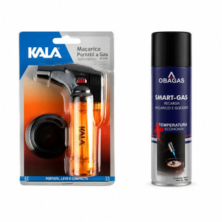 Mini Maçarico Portátil MPK1300 Automático Kala