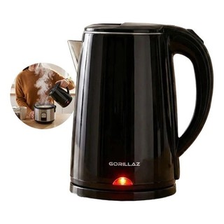 Chaleira Elétrica Desligamento Automático Jarra Café Chá Inox Ferve Rápido