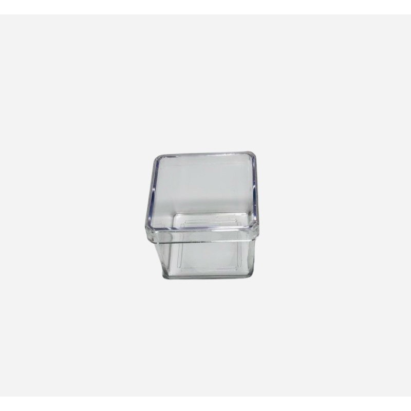KIT 10/20 e 50 Caixinhas Acrílicas 4x4 Transparentes para Festas e Personalização