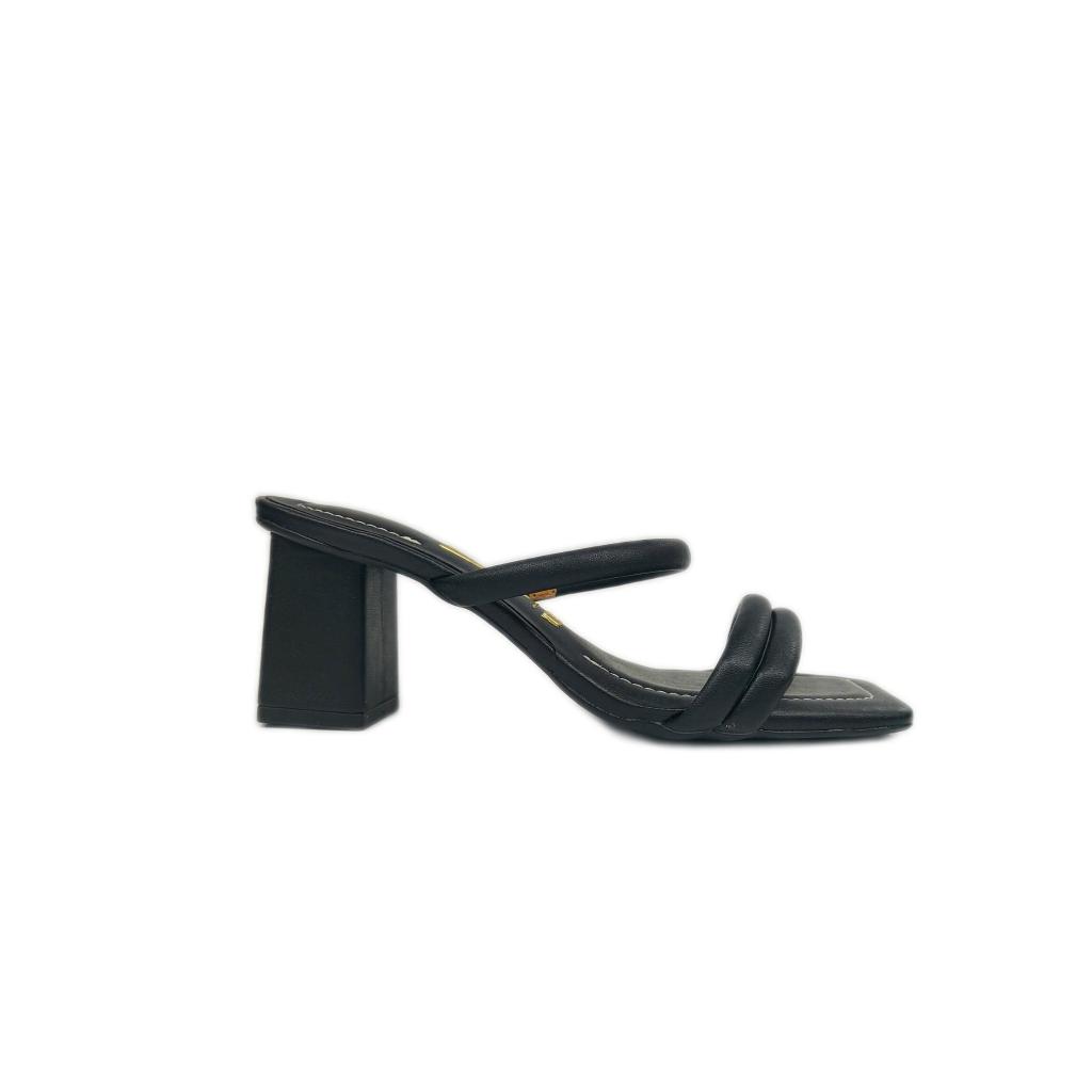 Tamanco Feminino Vizzano Salto Bloco Medio 8cm Bico Quadrado 6455.108 Original
