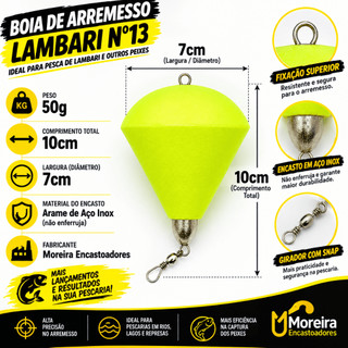 Boia Lambari arremesso n°13 pesca 50g kit 2 un pesqueiro tamba pacu tilapia traira esportiva represa