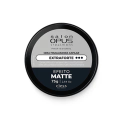 Cera Modeladora Fixação Extra Forte Matte Salon Opus 75g