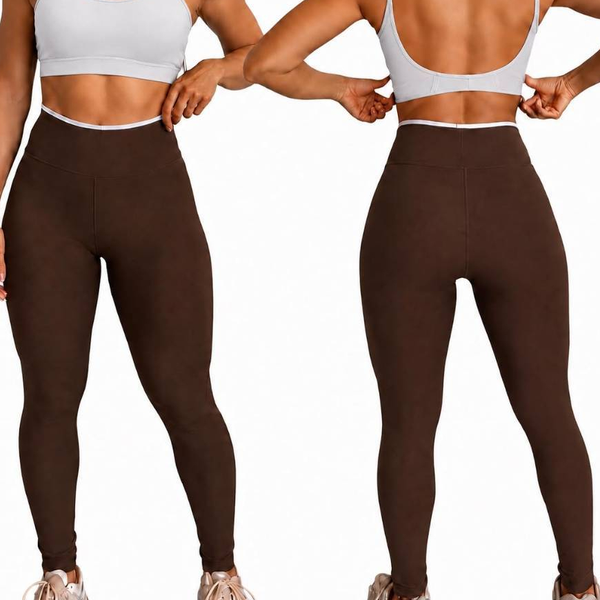 Calça Legging Line Feminina Fitness Cintura Alta Premium Academia Yoga Compressão Não Transparente