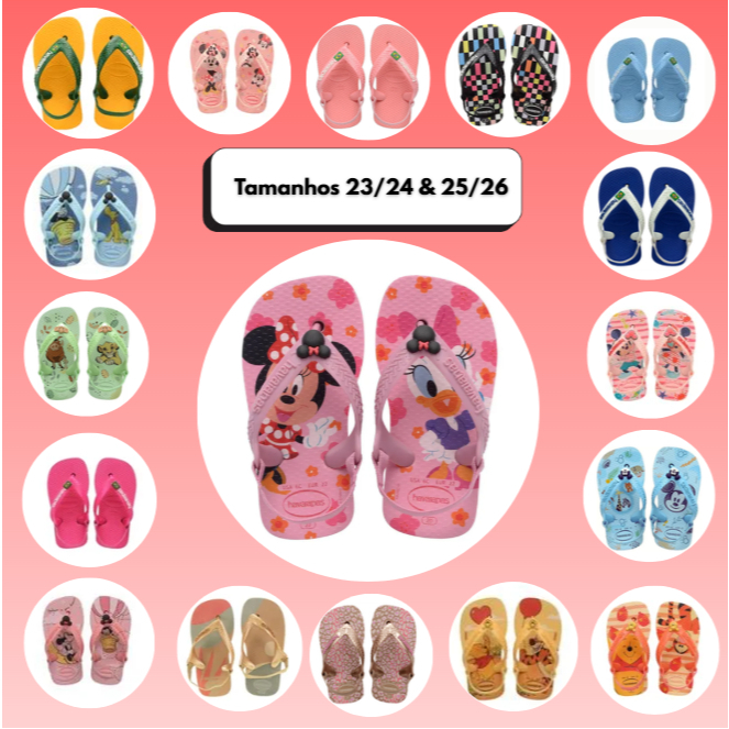 Chinelo Baby com elástico