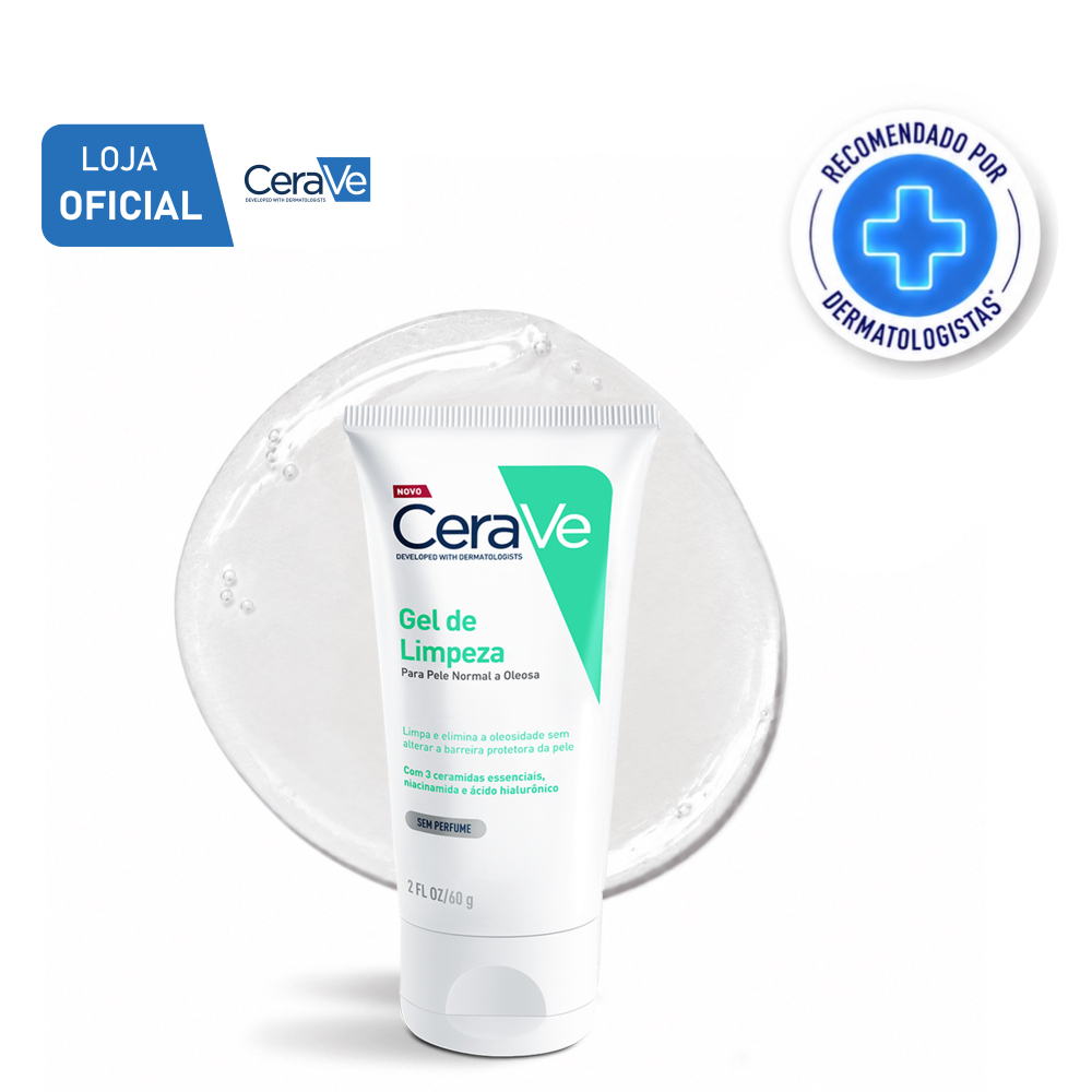 CeraVe Gel de Limpeza Foaming Facial Cleanser 60g