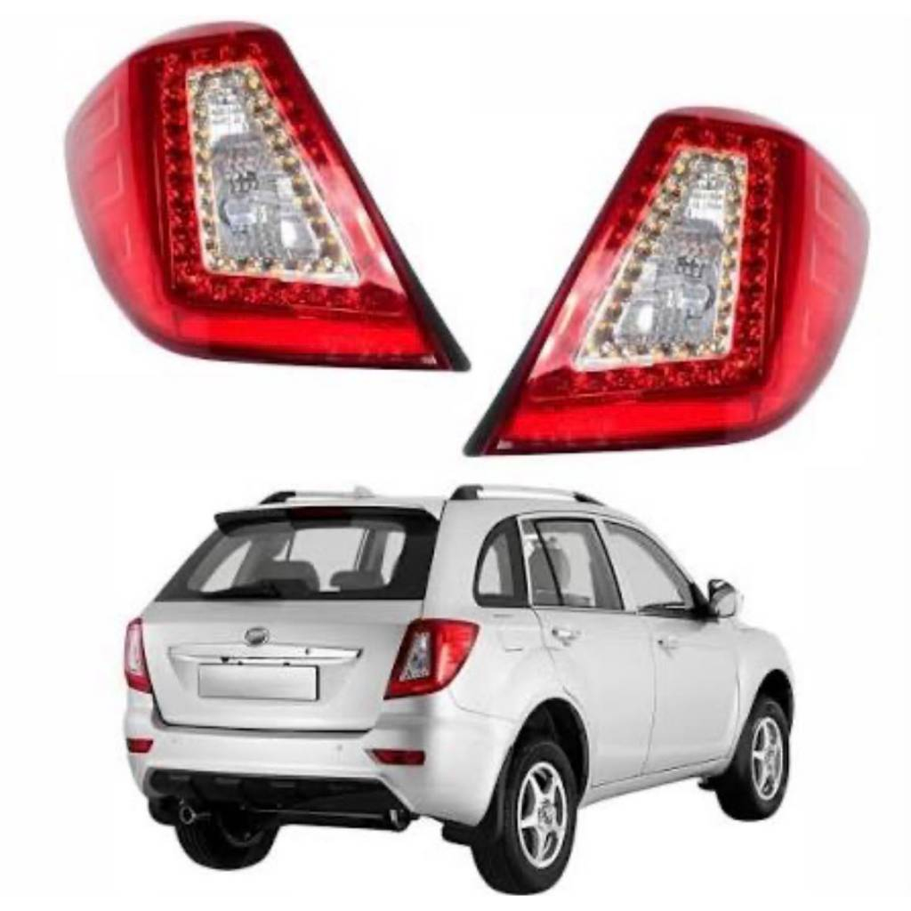 Par Lanterna Traseira Lifan X60 2013 A 2016 C/ Led