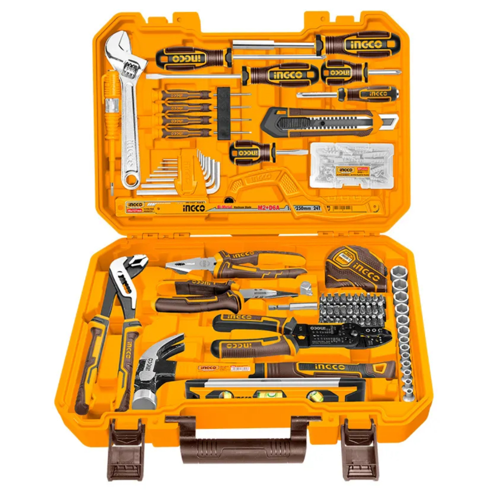 Conjunto de Ferramentas Profissional INGCO 175 Peças com Maleta