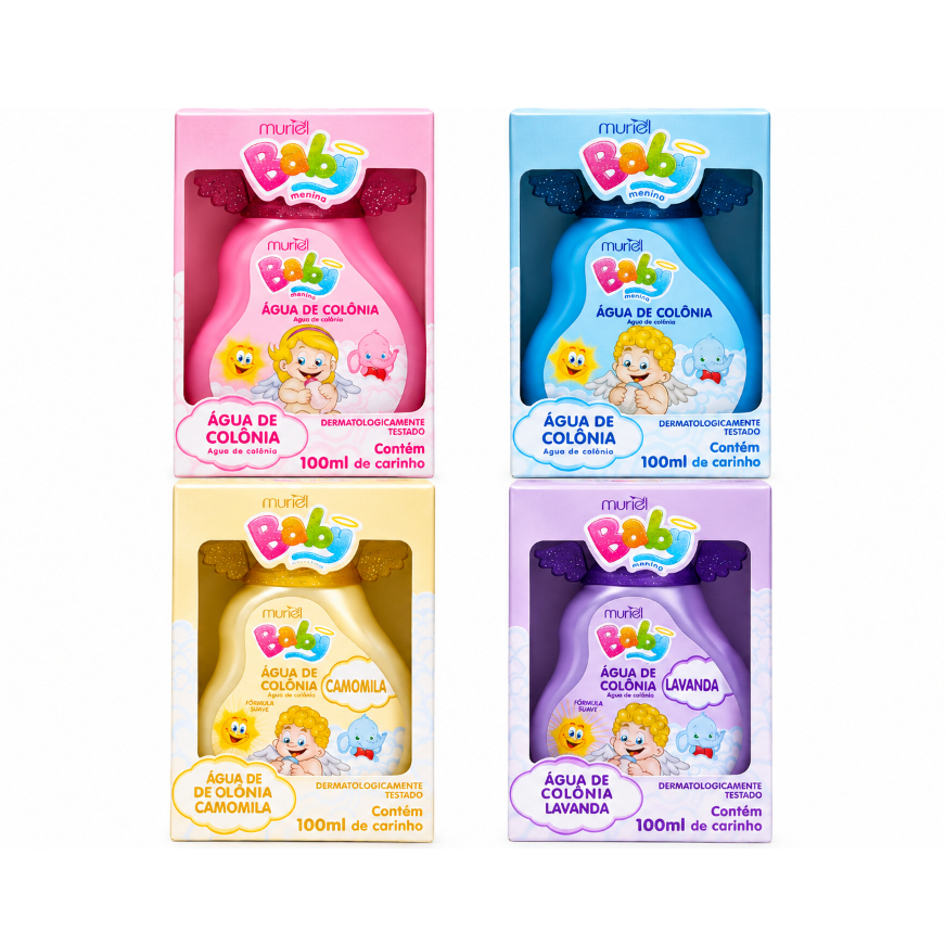 Água De Colônia Infantil Baby - Muriel