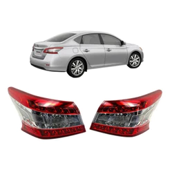 Lanterna Traseira Nissan Sentra 2014 2015 2016 Com Led
