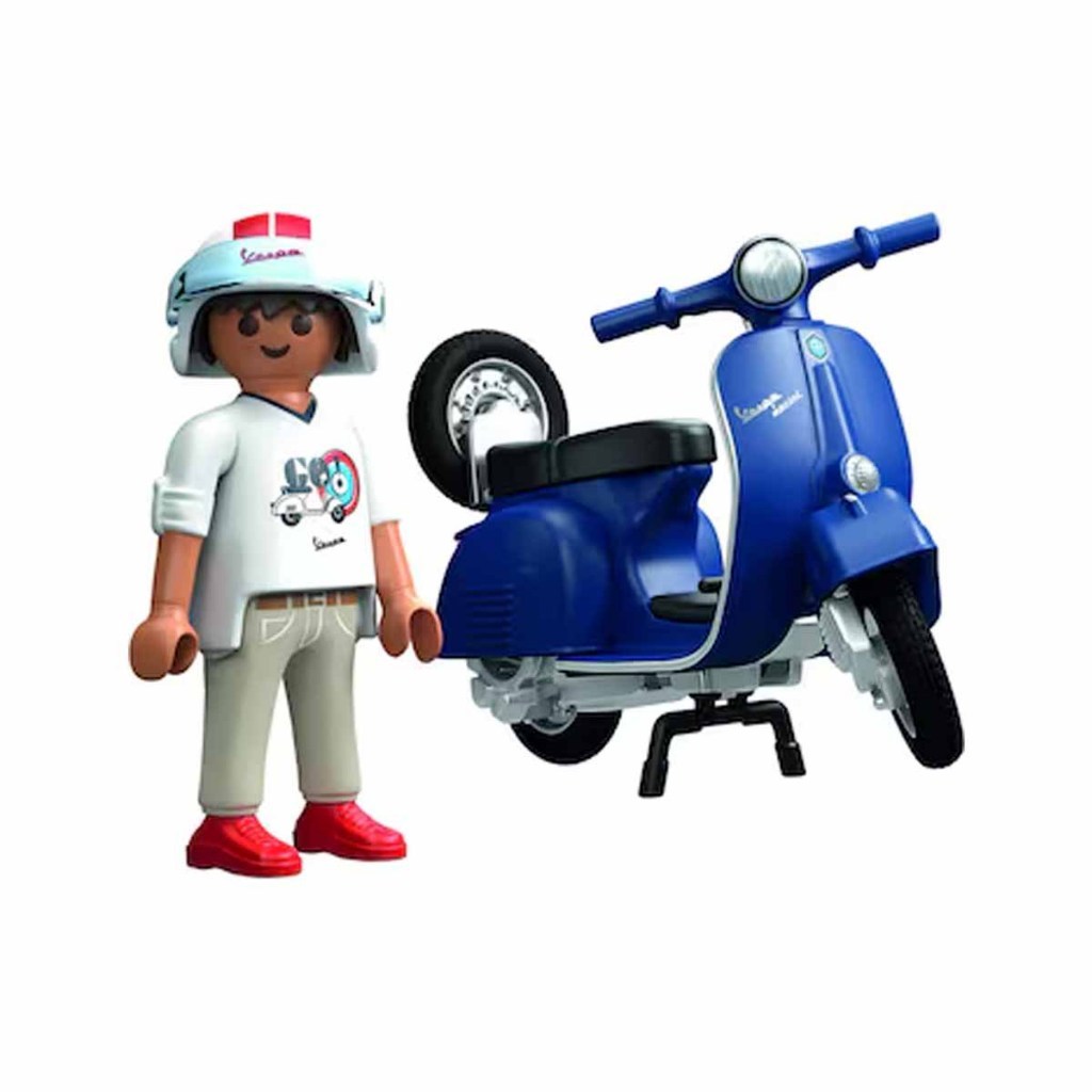 Vespa Azul com Homem - Playmobil Vespa 71622 — imagem 2 de 2