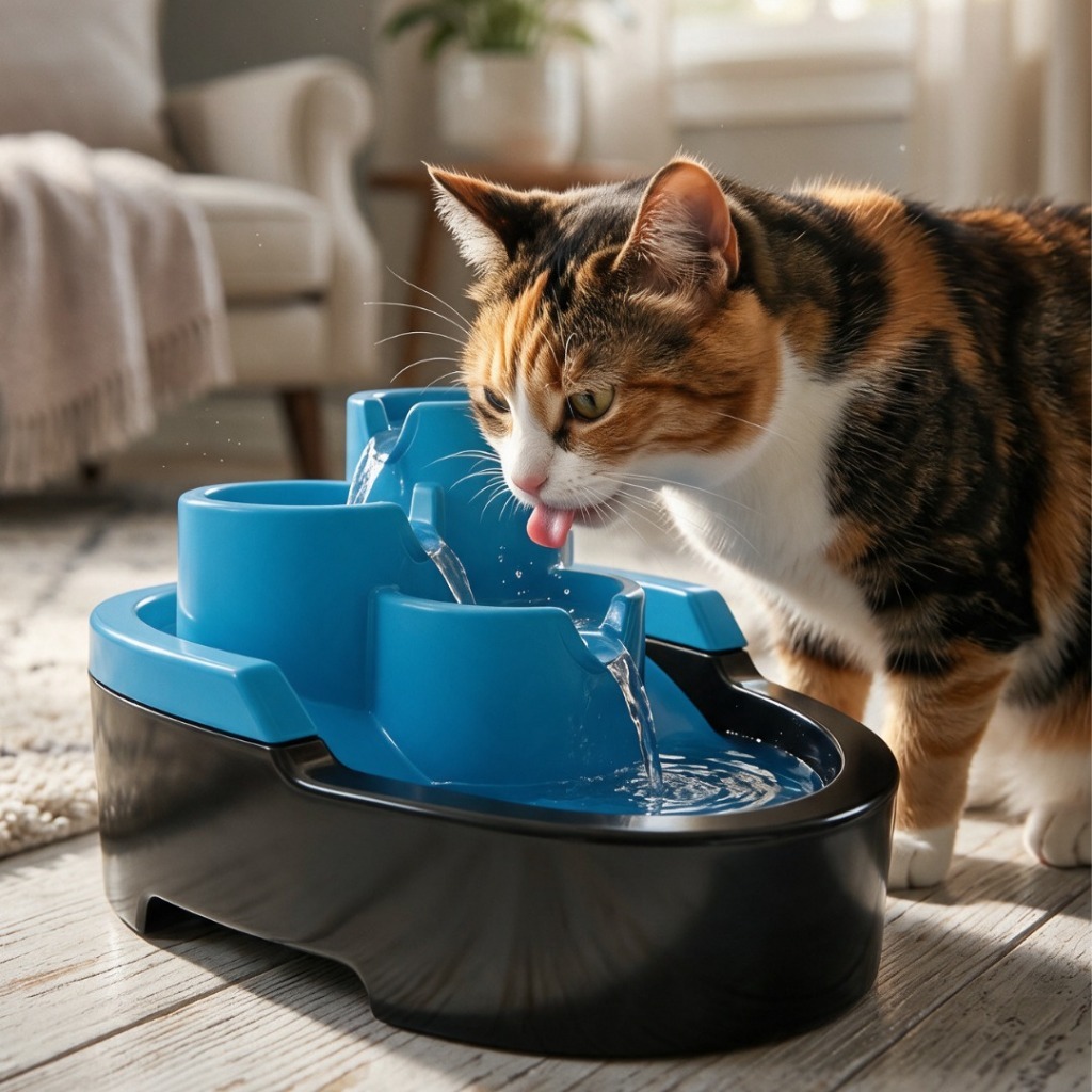 Fonte Bebedouro Pop 2,5L para Cães e Gatos Dura Pets com Cabo USB