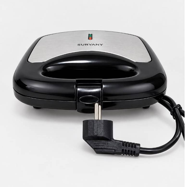 Maquina de Crepe Crepeira Suiço Crepe E Hot Dog 6 Cavidades 220v