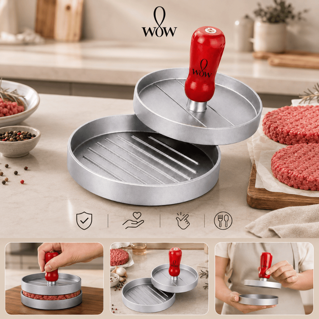 Molde De Hamburguer Caseiro Artesanal Multiuso 12cm · foto 2