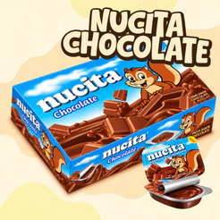 Creme de Chocolate 480g C/48 Unidades 10g Nucita