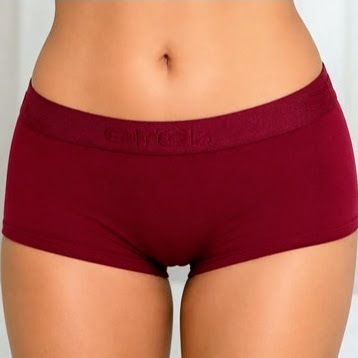 5 Calcinhas Box Shorts Adulto Lingerie Calesson Alta Larga — imagem 2 de 2
