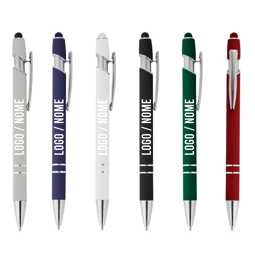 Kit 3 / 5 / 10 - Caneta em Metal Personalizada / Laser / Brinde em Oferta na Shopee