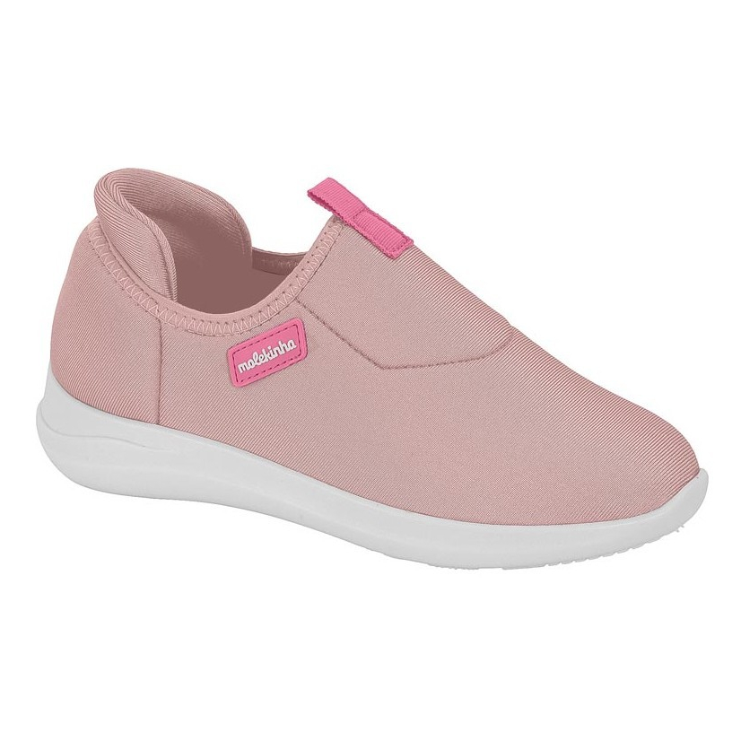 Tênis Infantil Menina Calce Fácil Leve Escola Dia a Dia Maleável Elástico Molekinha Original em Oferta na Shopee