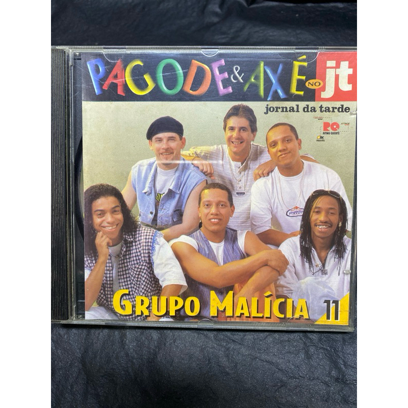CD: Pagode & Axé no JT - Grupo Malícia