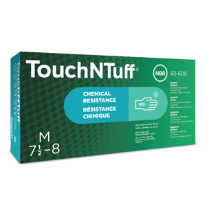 Luva Nitrílica Ansell 92-600 Touchntuff Verde CA 42986 C/ 100 Unidades em Oferta na Shopee
