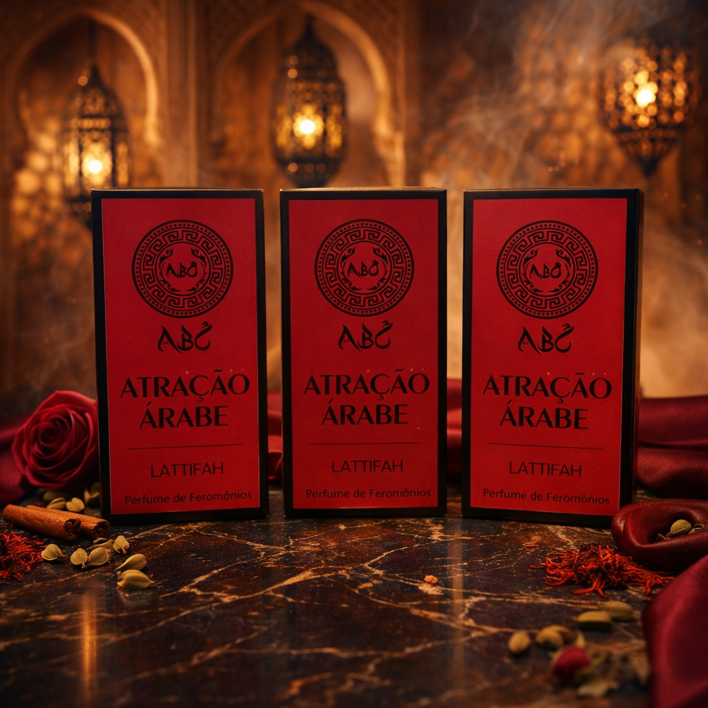 Kit 3 Perfumes Sedutores Atração Árabe Masculino com Feromônios Ativados 100ml cada em Oferta na Shopee