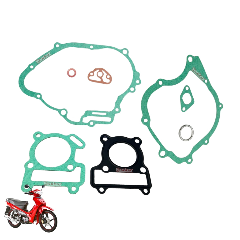 Jogo De Juntas Moto Dafra Zig 100+ / Zig 110 Completo Vortex