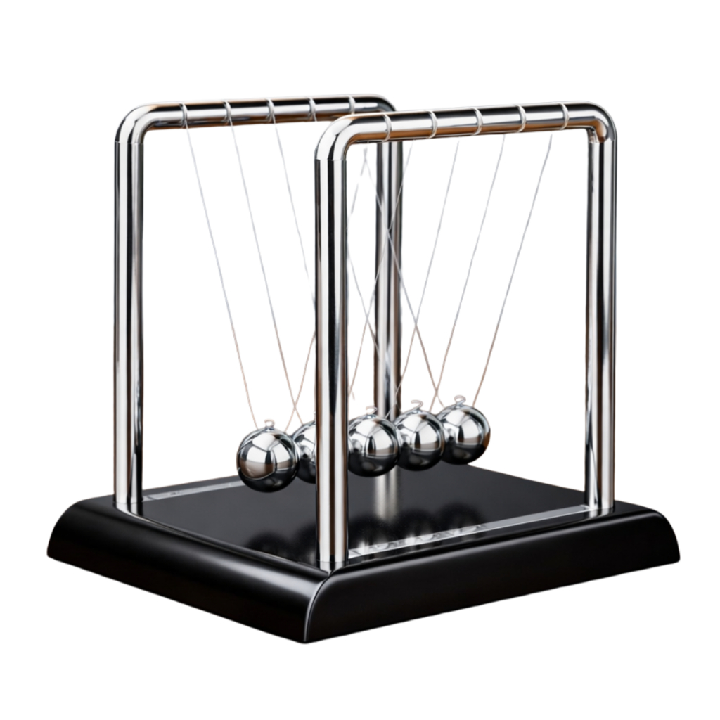 Pêndulo de Newton Enfeite De Luxo Decoração Para Sala Mesa Escritório Balance Balls