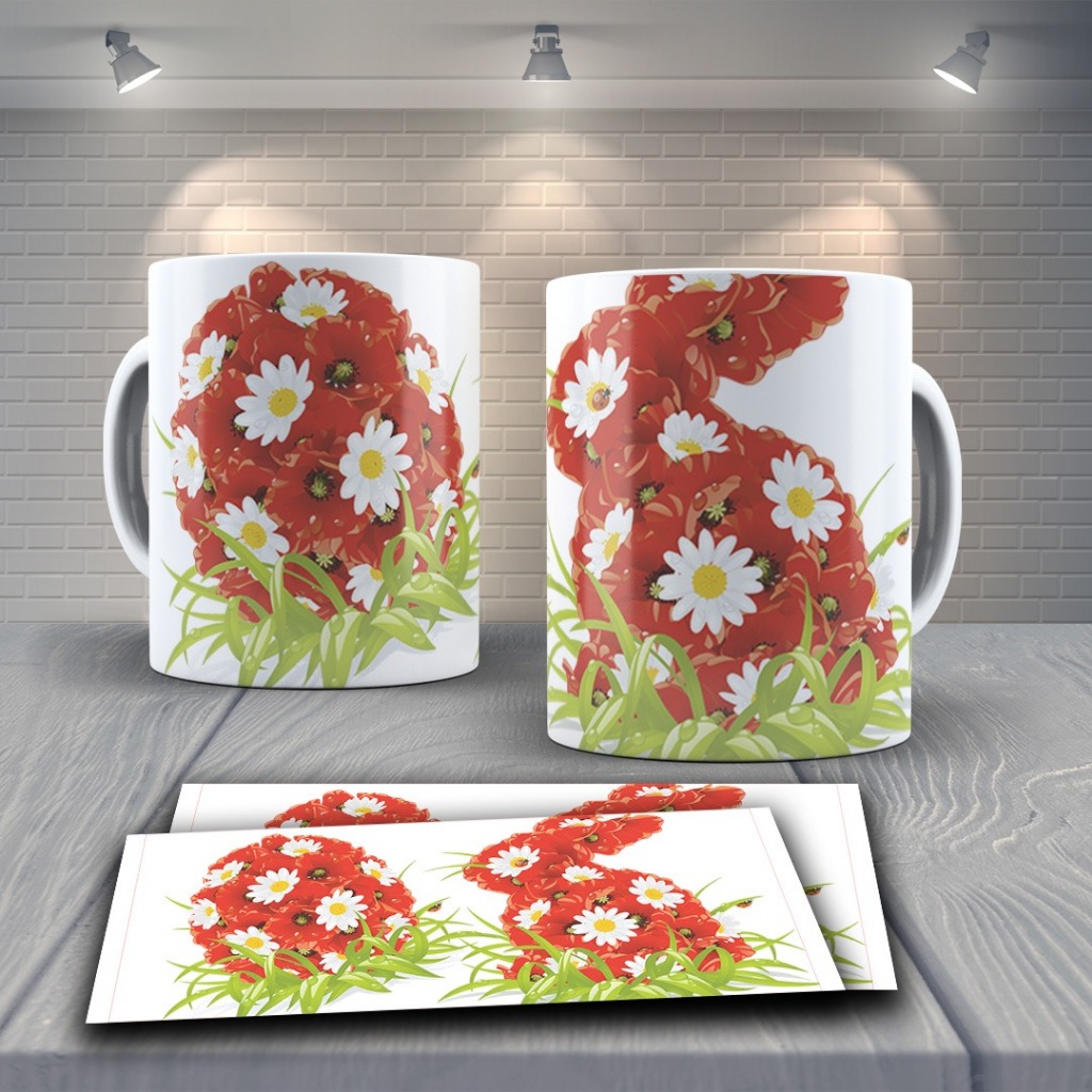 caneca personalizada Páscoa/caneca Páscoa para presente/caneca lembrancinha Páscoa/caneca Páscoa coelhinho