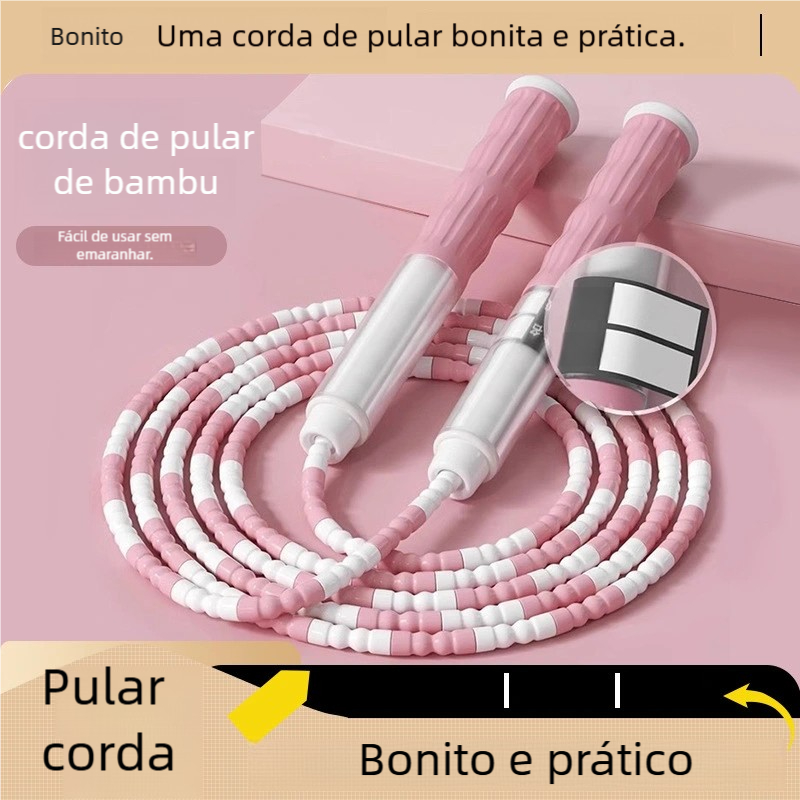 Equipamento Esportivo Corda de Salto - 2,7m Ajustável Macia 🛒 em Oferta na Shopee
