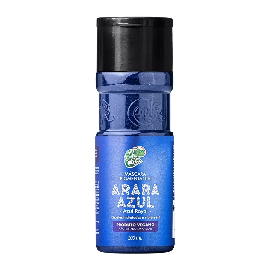 Máscara Pigmentante Tonalizande Arara Azul - Azul Royal Kamaleão Color 100ml