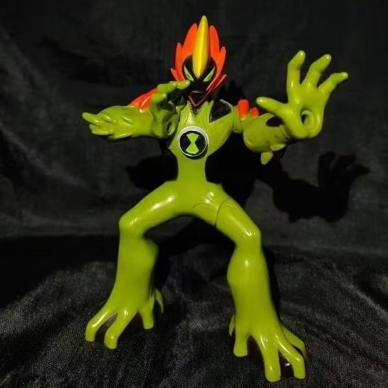 Boneco Ben 10 Alien Force Fogo Fátuo DNA Alien Heroes - Original Bandai